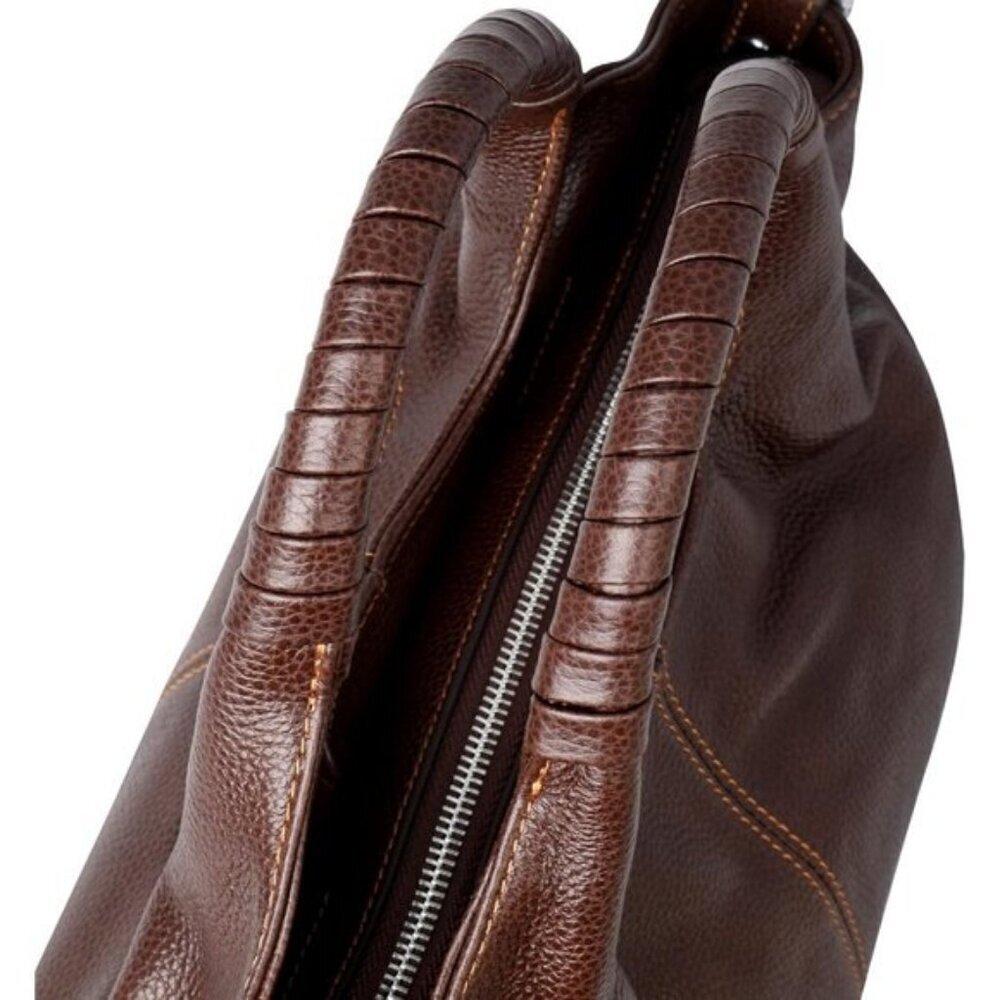 🆕Women Coffee Genuine Leather Shoulder Bags Purses Satchel Designer Handbags - Picture 8 of 8